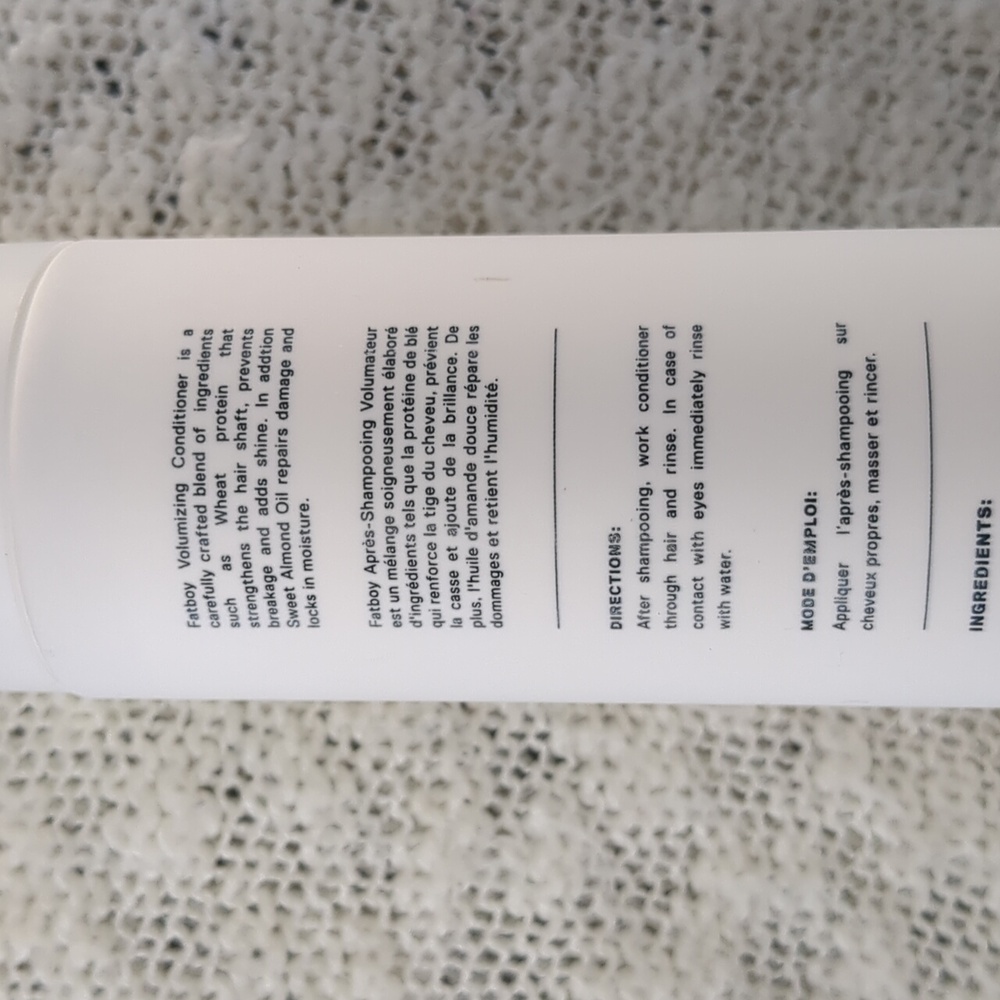 fatboy Volumizing Conditioner, 295ml/10fl oz - Picture 5 of 13